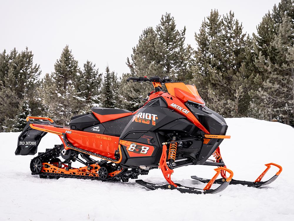 Arctic Cat Snowmobiles - Crossover Sleds - Riot 600/858 ATAC