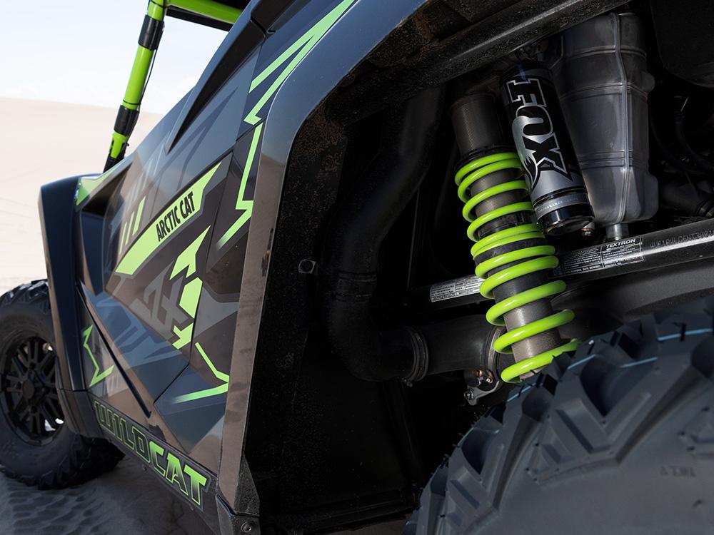 Fox Shocks on a Wildcat XX side by side