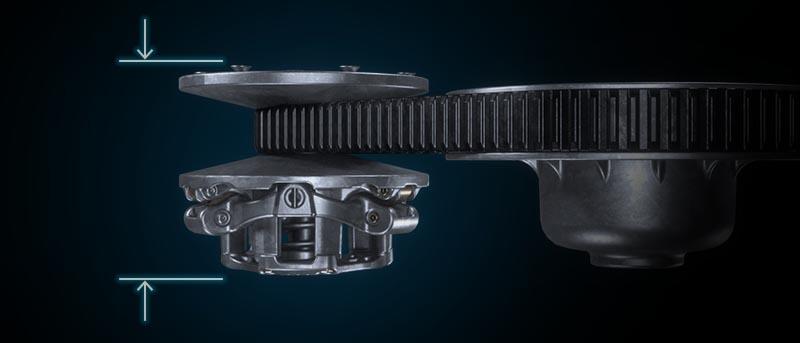 Système ADAPT CVT à conception étroite