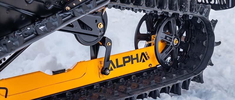 ALPHA ONE snowmobile track image