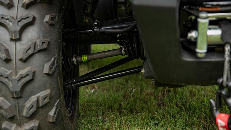 Dual A-Arm Front and Rear Suspension on an Alterra 450 ATV