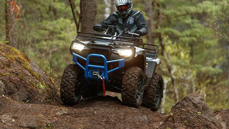 Chasis on the Alterra 600 ATV