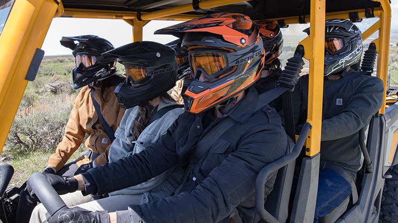 6-Passenger Seating on a Prowler Crew side by side
